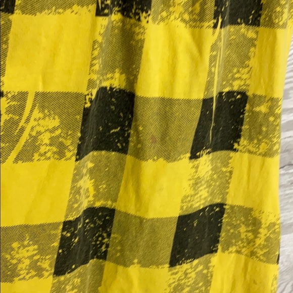 Vintage Y2K Forever21 Yellow|Black Checker Racer Back Tank - Picture 4 of 7